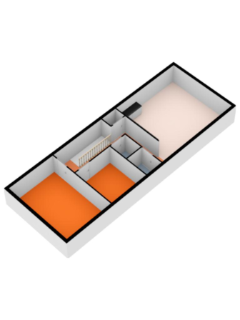 1e verdieping - 3D