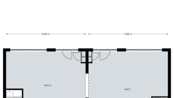 Plattegrond unit 6+7