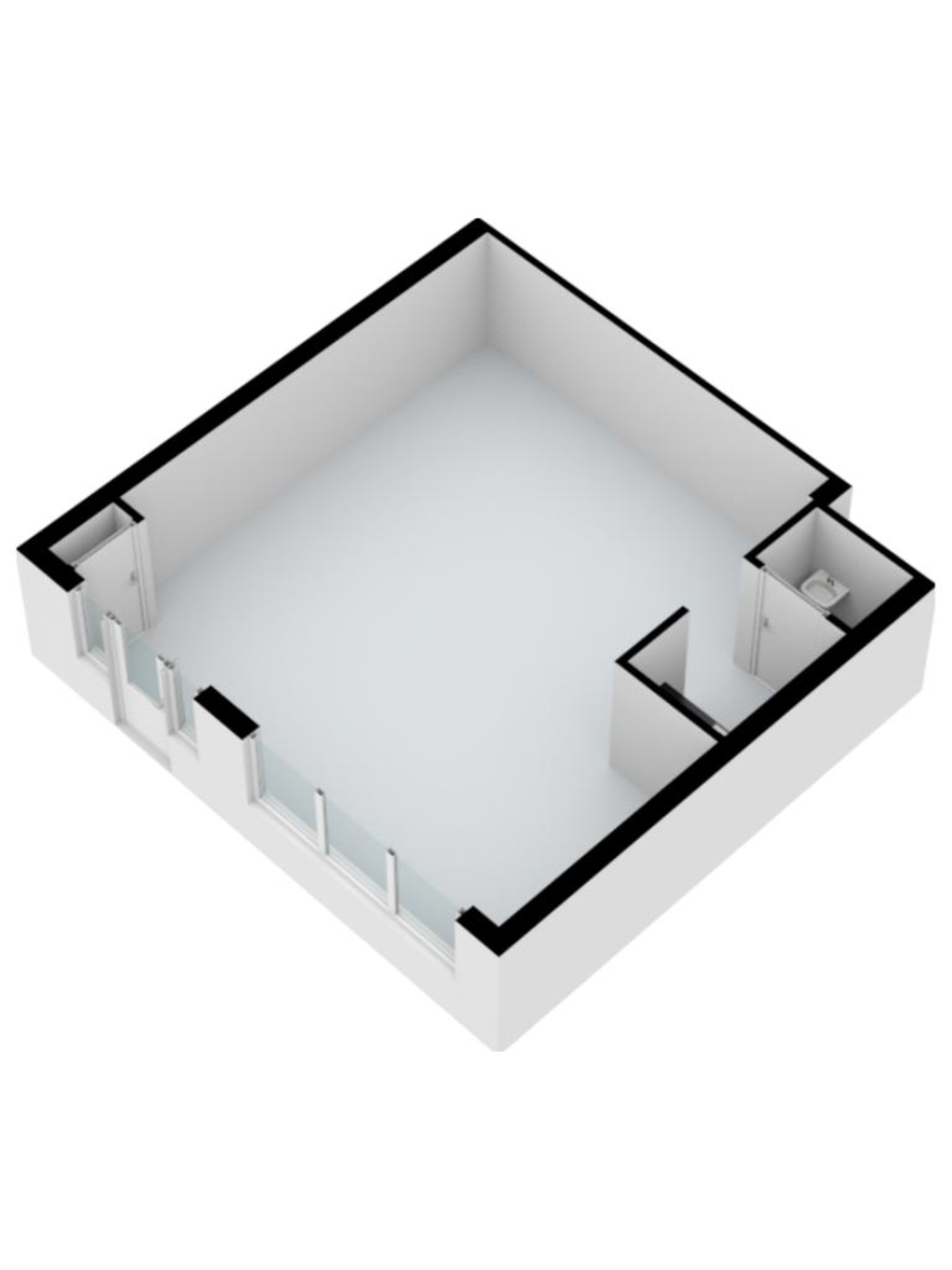 Plattegrond unit 6 - 3D