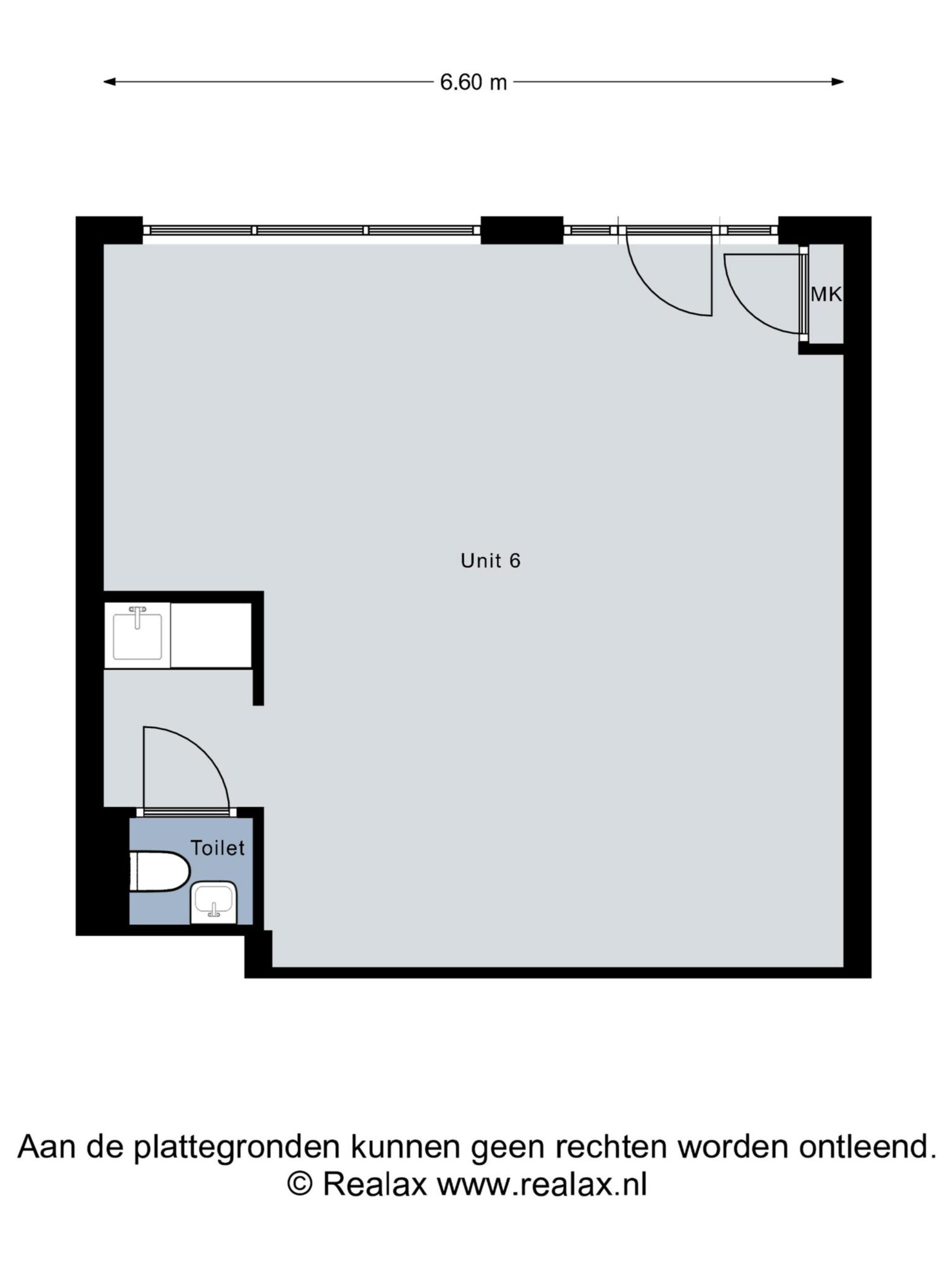 Plattegrond unit 6