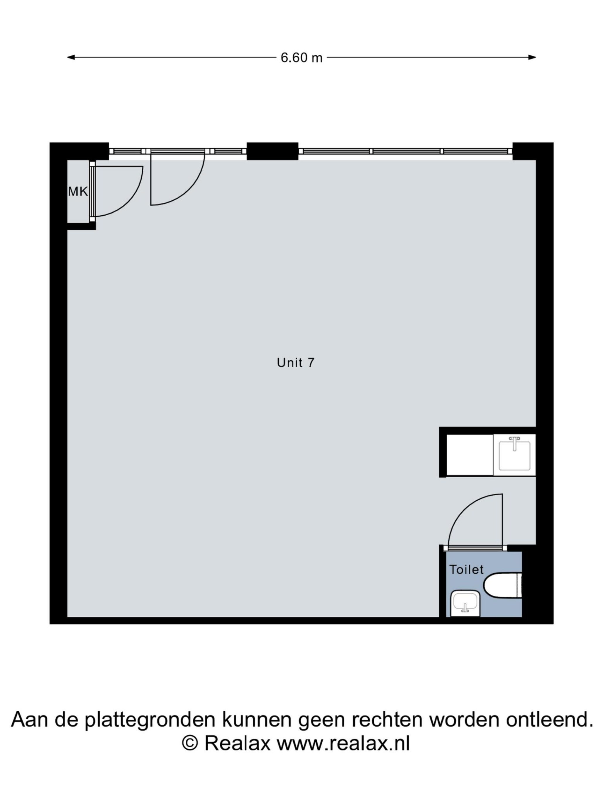 Plattegrond unit 7