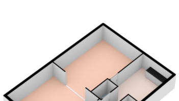 1e verdieping - 3D