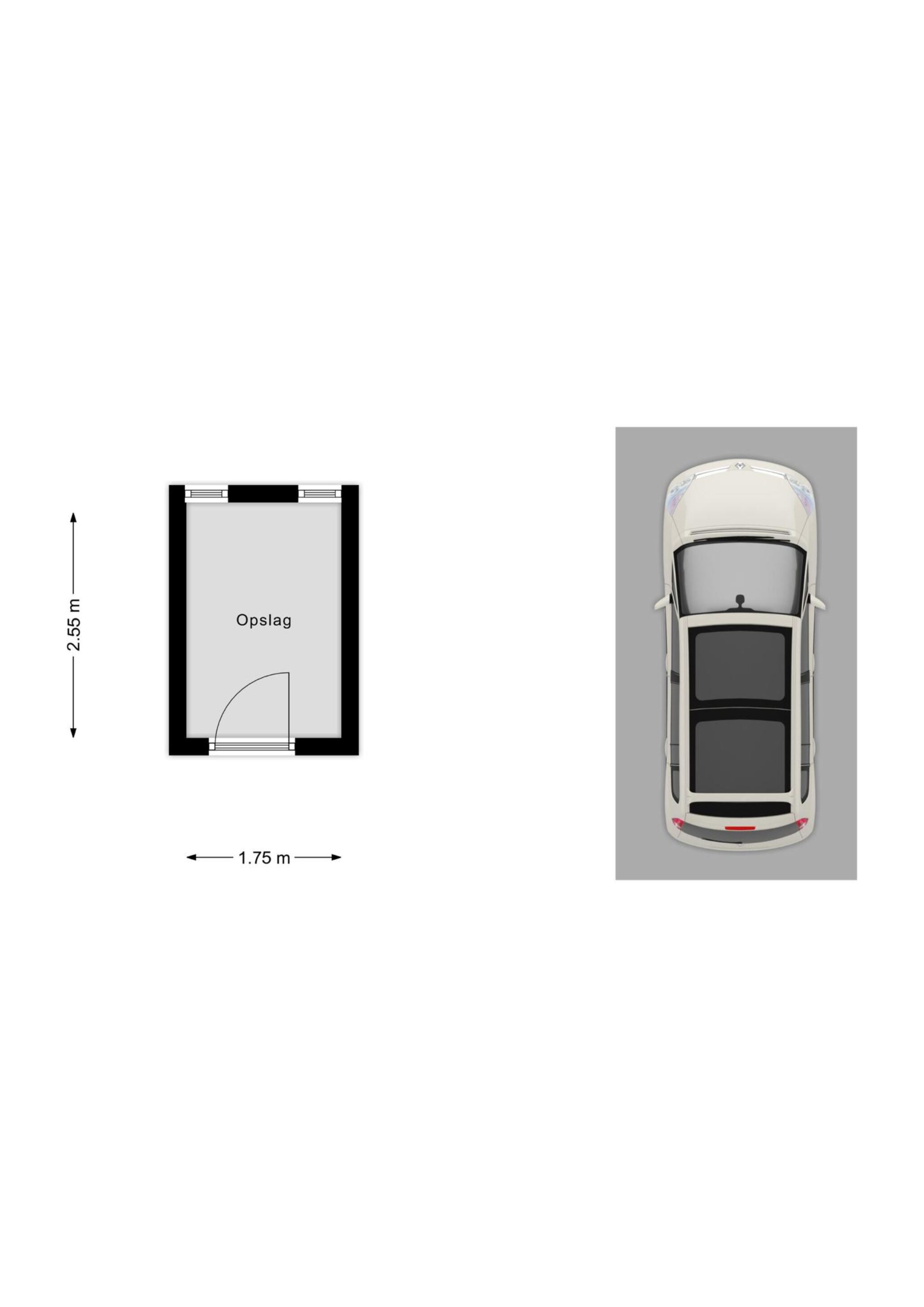 Berging & plattegrond
