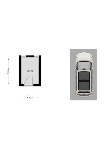 Berging & plattegrond
