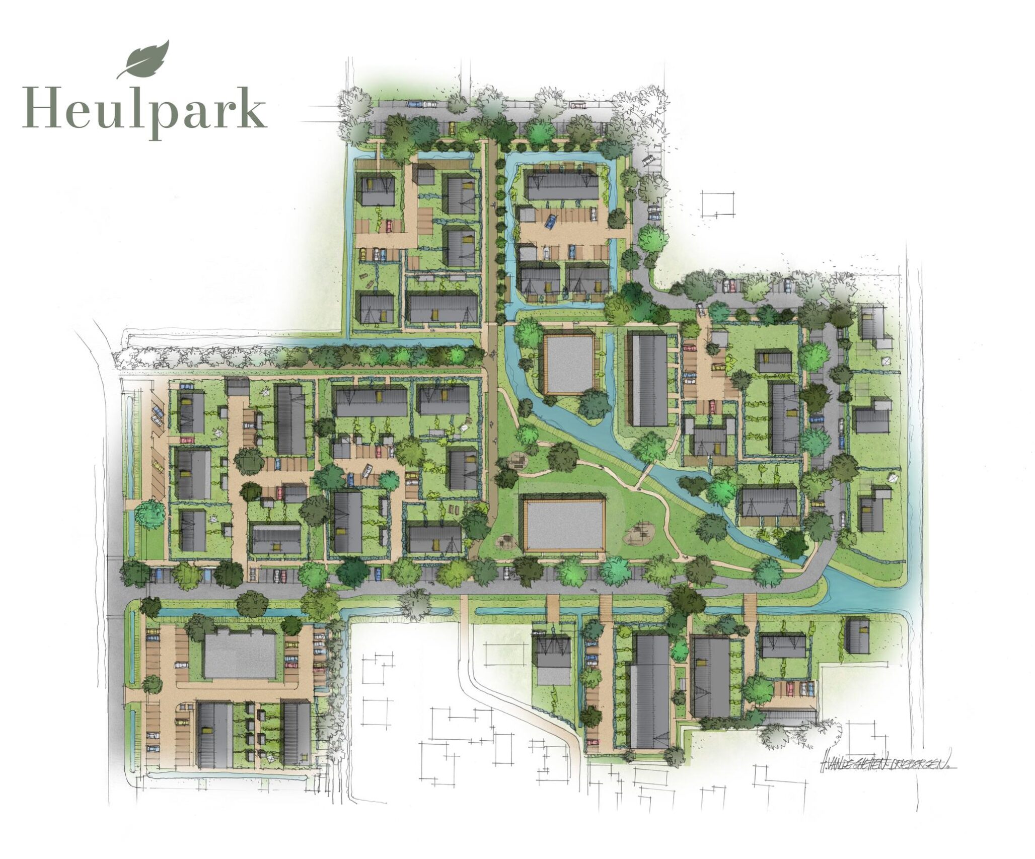 Situatietekening Heulpark