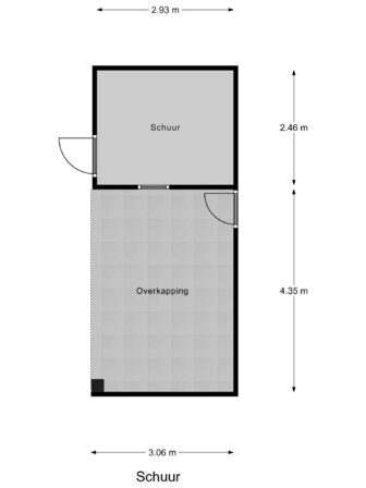 Schuur & overkapping