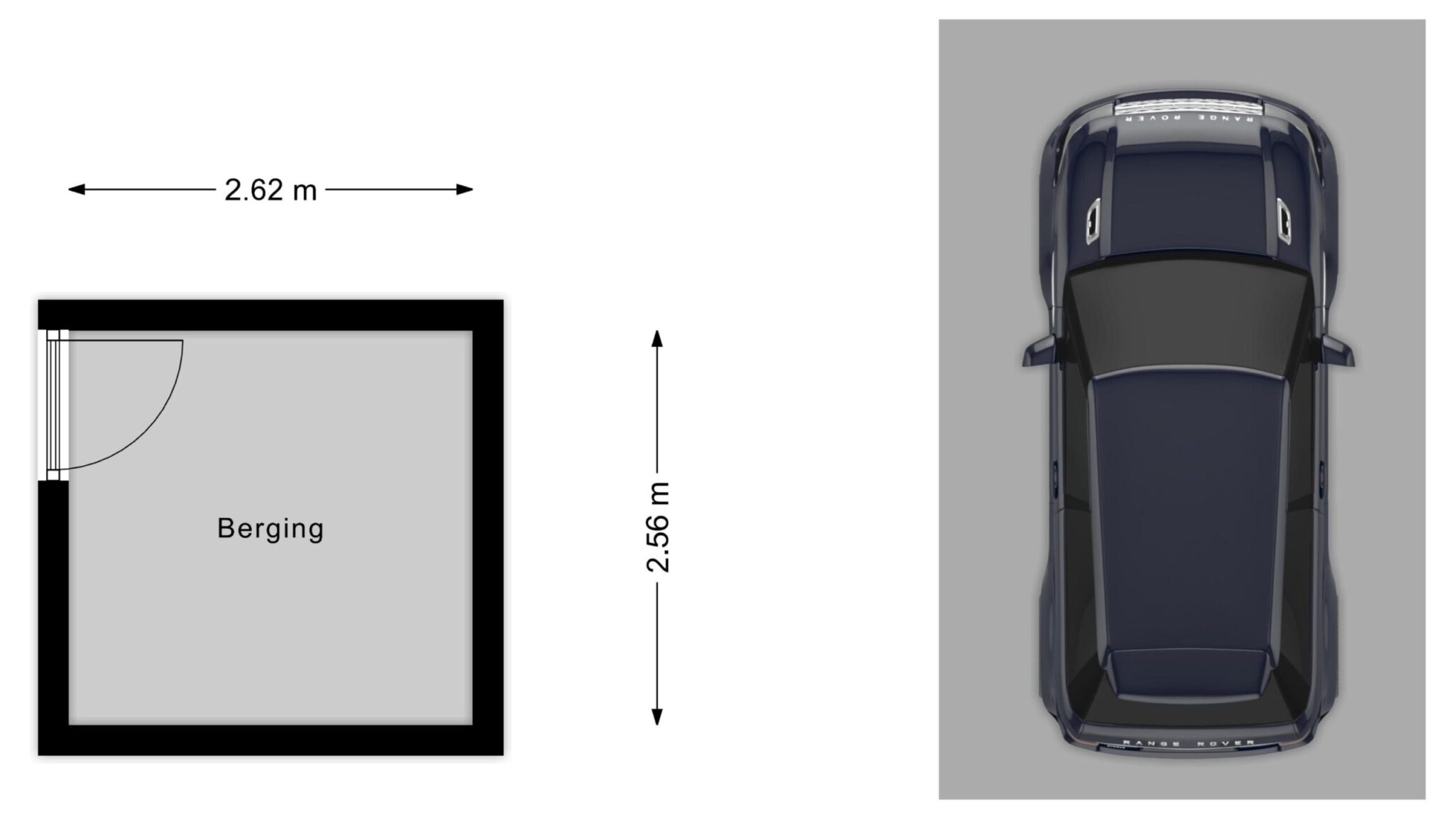 Berging & Parkeerplaats