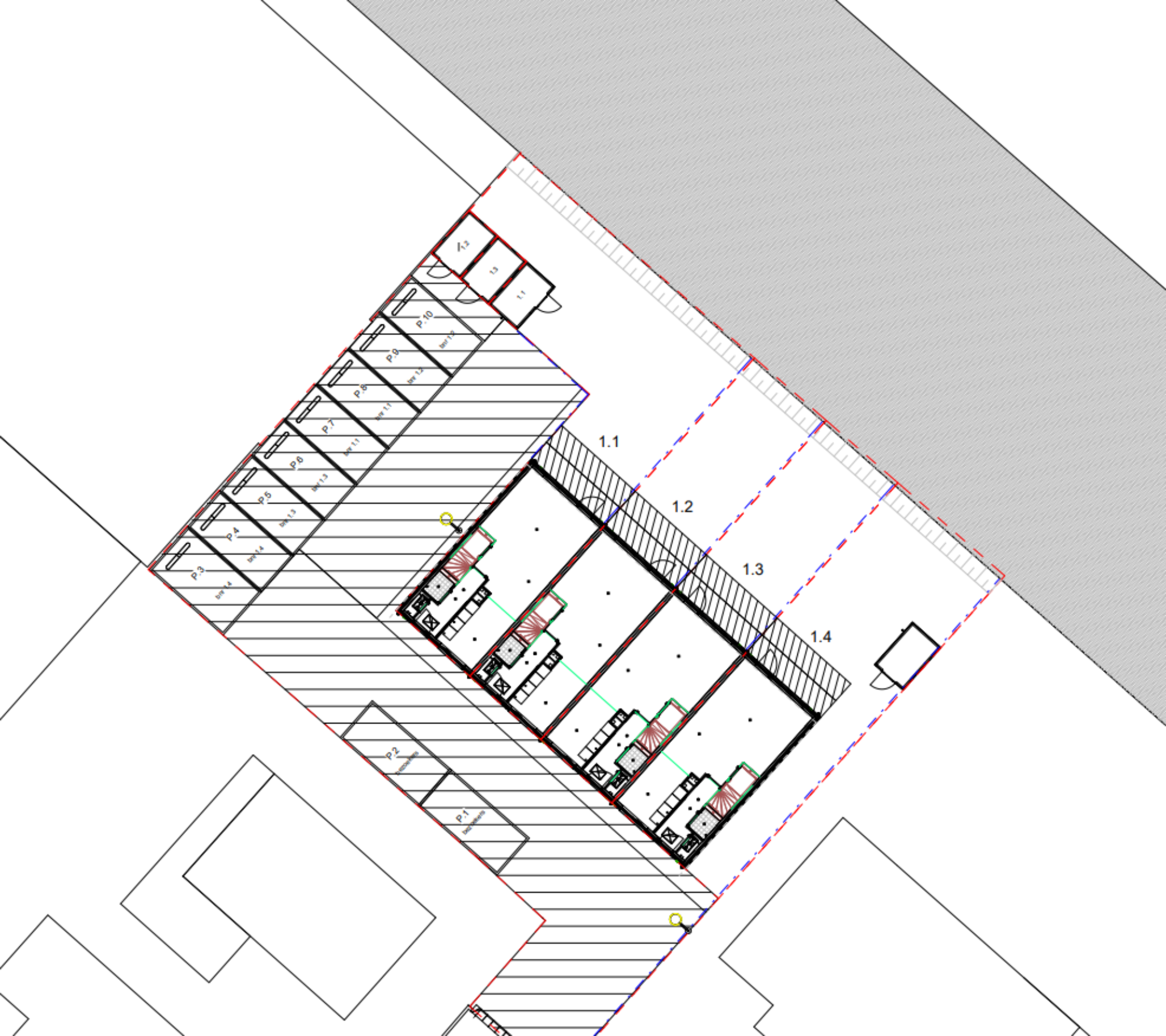 Situatietekening Oranjetuin